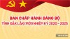 Ban Chấp hành Đảng bộ tỉnh Đắk Lắk (mới), nhiệm kỳ 2020 - 2025