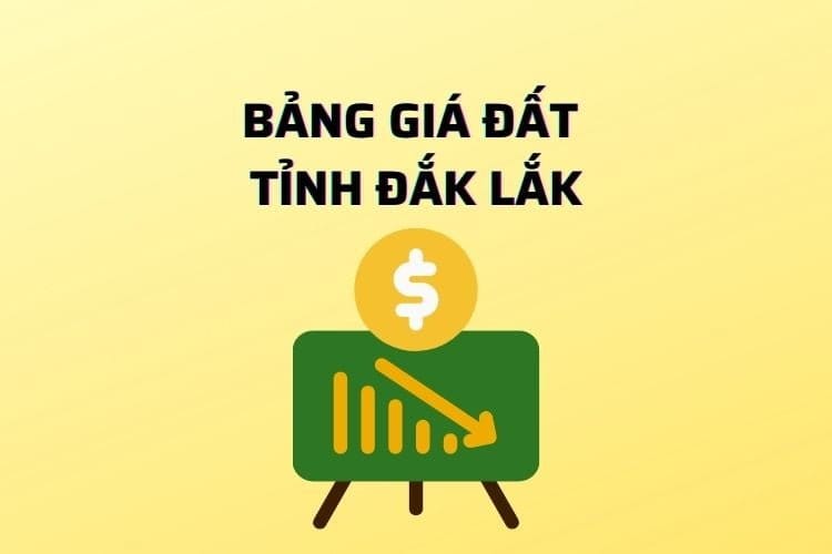 Bảng giá đất Đắk Lắk năm 2026